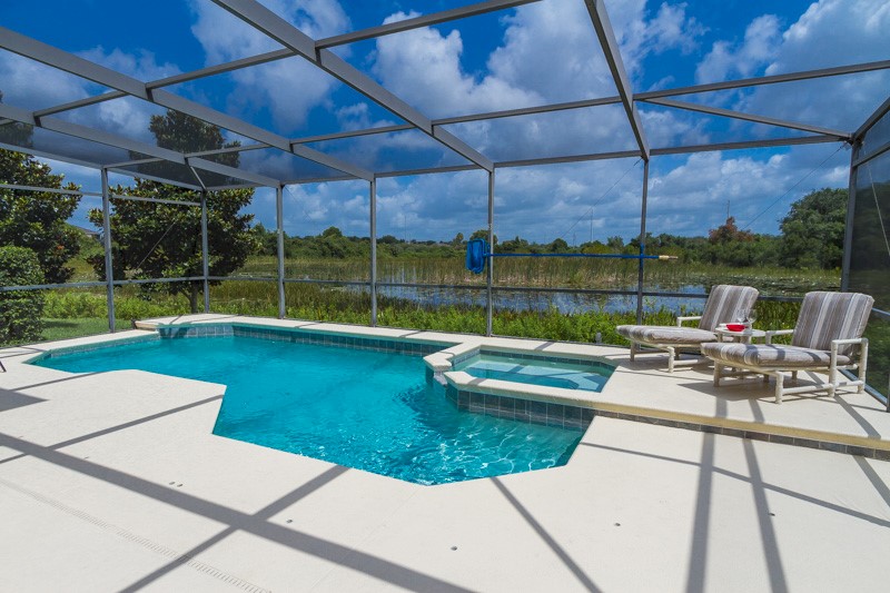 Orlando Vacation Rental Home Pool Area